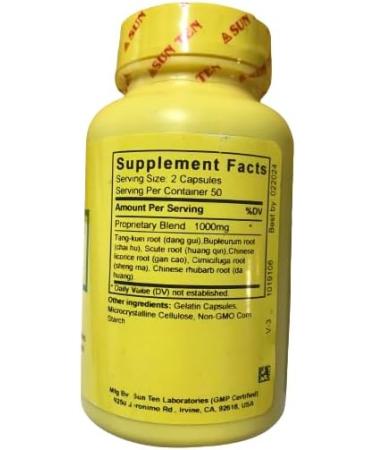 Buy Sun Ten Cimicifuga Combination Capsules - Yi Zi Tang ( ) | International Shipping Available - Buy Online on GoSupps.com