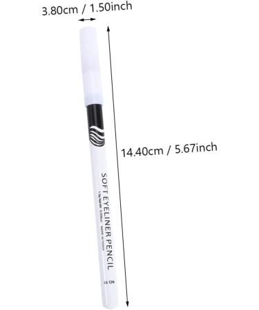 IWOWHERO 72 Pcs Eyeliner Pencil White Eyeshadow Pen Gel Eyeliner White Lip Long Lasting Eyeshadow Wooden Pole - Buy Online on GoSupps.com