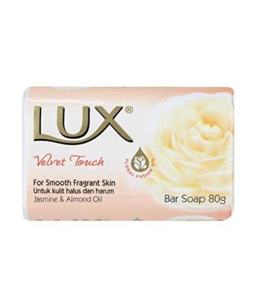 3pk Lux Velvet Touch Jasmine & Almond Oil Soap Bar