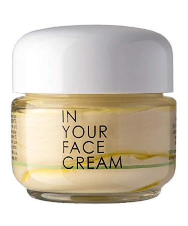 In Your Face CREAM | Smoothes Signs of Fine Lines & Wrinkles | Adds Layers of Hydration | Luxurious Age-Defying Face Moisturizer | CoQ10 & Vitamin C