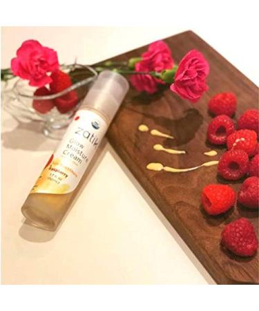 Zatik Naturals Glow Moisture Cream | Organic Sea-Buckthorn & Raspberry Blend | Vegan Non-GMO Gluten Free | 1.7 oz - Buy Online on GoSupps.com