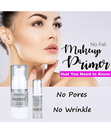 PHOERA Primer Pro: Long Lasting Hydrating Makeup Primer - 18ML - Buy Online on GoSupps.com