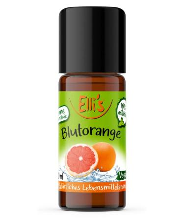 Natural food aroma (liquid) - high concentration - simply in the dosage - suitable for all foods - for baking and cooking - (blood orange)