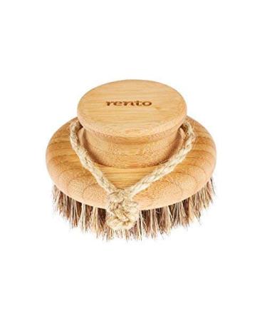 SudoreWell Sauna Body Brush Rento Bamboo with Natural Bristles