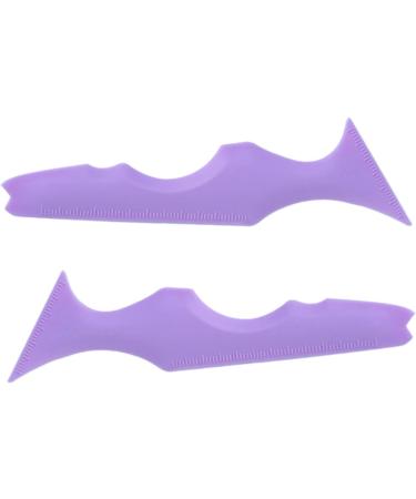 Didiseaon 4 Pcs Silicone Beauty Ruler Eye Shadow Massaging Eye Mask Eyebrow Guide Aid Bevel Template Board - Buy Online on GoSupps.com