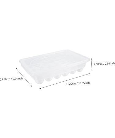 LABRIMP 1pc Box 24 Egg Trays Eggs Storage Bins Stackable Egg Holder Egg Storage Holder Storage Box Filling - Buy Online on GoSupps.com