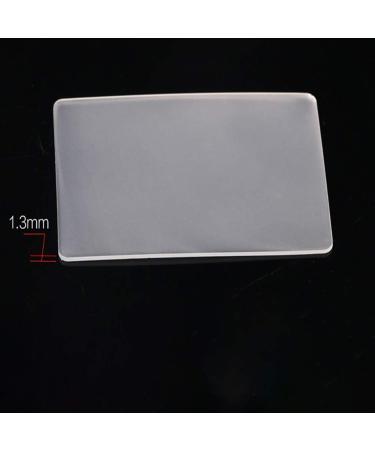 ccHuDE Clear Nail Art Stamping Kit - Nail Print Stamp & Scraper Set for Stunning Nail Designs - Buy Online on GoSupps.com