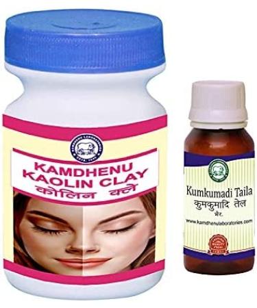MIYUU Kamdhenu Laboratories Skin Glowing & Beauty Enhancement Kit (Kaolin 200GM + Kumkumadi Taila 30ML