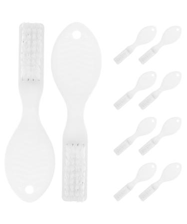 Gleavi 20th prison toothbrush portable toothbrush household toothbrush mini toothbrush toothbrush with short grip handle disposable toothbrush deliveries adult trips nylon white