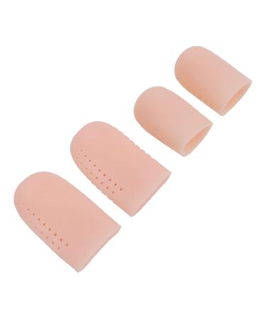 Toe Cushion Hose - 8 Pairs of Protective Toe Caps for Pain Relief & Friction Protection - Buy Online on GoSupps.com