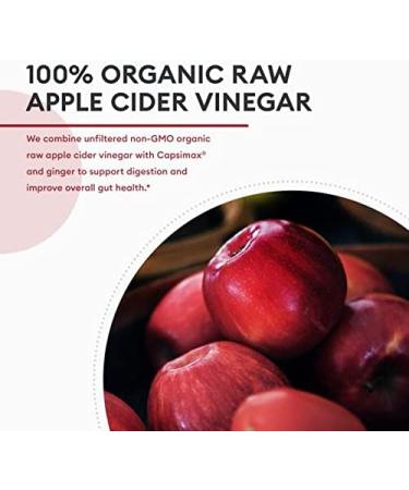 Physician's Choice Apple Cider Vinegar Capsules - 60 Count for Health Benefits - Buy Online on GoSupps.com