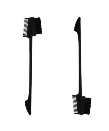 6pcs Portable Beauty Tools Set for Women | Stylish Comb Brow Brush Mascara Comb - Black Hairbrush Collection - Buy Online on GoSupps.com
