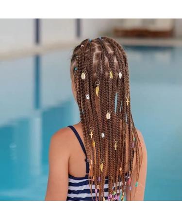 Pinsheng 159-Piece Aluminum Hair Coil Dreadlocks Accessories | Dreadlocks Jewelry Cuffs & Clips for Braids Decoration - Buy Online on GoSupps.com