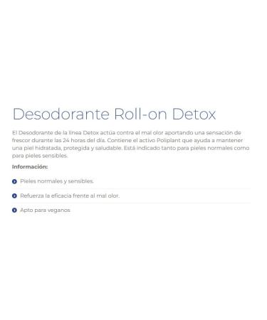 Aluminum-Free Detox Deodorant Roll-On 75ml - Buy Online on GoSupps.com