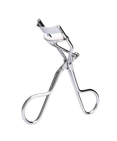 Effortless Lash Curler: Instant Eye-Opening Effect Easy-to-Use Eyelash Curling Tool-Design for Home & Travel 03 Silver Mz41546