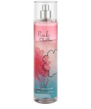 Bath and Body Works Pink Chiffon Fine Fragrance Mist 8 Ounce Tall Rounded Bottle Pink Chiffon 8 Fl Oz (Pack of 1) - Buy Online on GoSupps.com