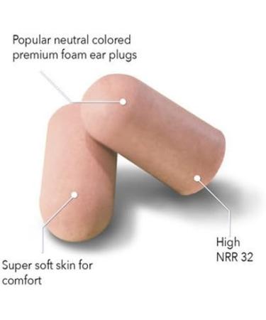 Buy HEAROS Ultimate Softness Series Ear Plugs - Beige 56 Pairs (Pack of 2) | Best Noise Reduction for Sleep & Travel - International Shipping Available - Buy Online on GoSupps.com