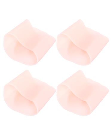 FOMIYES 2 Pairs Arch Support Sole Centre Pads Silicone Heel Protector Silicone Arch Sleeve Unisex Silicone Arch Protectors Clear jel Clear Gel Men and Women Universal Heel Cover