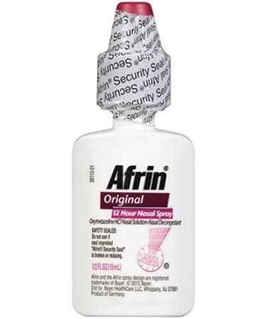 Afrin Original Spray 0.5 oz - Fast Acting Nasal Decongestant - Buy Online on GoSupps.com