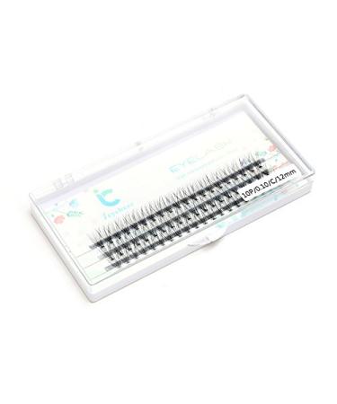Individual False Eyelashes - 0.10mm C Curl Soft Extension (6mm) - Buy Online on GoSupps.com