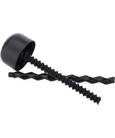 FOMIYES Hair Dryer Spiral Curl Rollers Rod Curls Hair Perm Rods Dryer Mouth Cover Curlers Roll Curly 21.5*16*6.3cm Blue - Buy Online on GoSupps.com