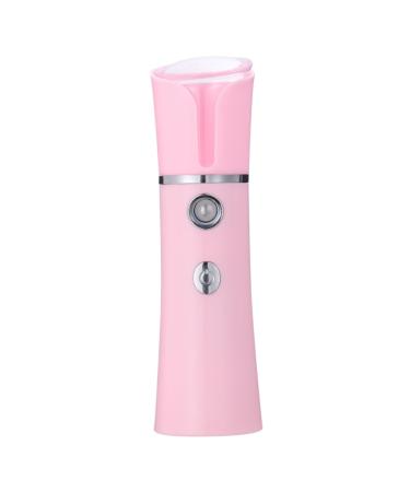 VINTORKY 1pc Pink Spray Cleaner Face Steamer Sprayer Face Evaporator Handheld Spray 14.10X4.00X4.00CM