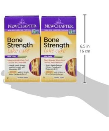 New Chapter Bone Strength TAKE Care 240 - Support for Healthy Bones - Buy Online on GoSupps.com