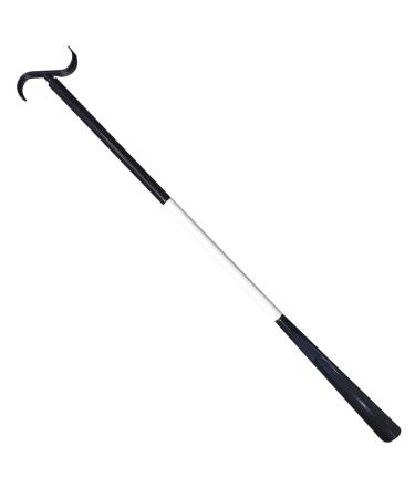 Sock Wear Help | Sock Puller Aid Put On Sock Aid Puller Shoe Horn Function Detachable Dressing Hook Multifunction for Inconvenient Legs Haoying Black/White D