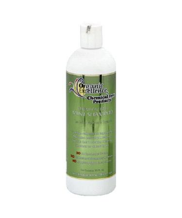 Organic Excellence Mint Shampoo, 16-Ounces (Pack of 2)