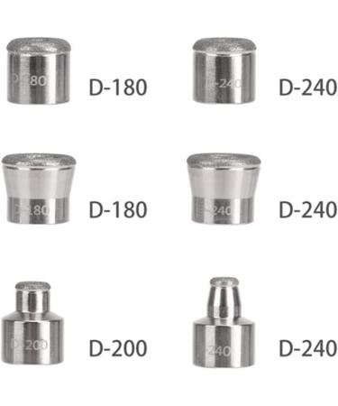 Diamond Dermabrasion Head Microdermabrasion Stainless Steel Diamond Microdermabrasion Dermabrasion 6 Tips Filter Replacement Set - Buy Online on GoSupps.com