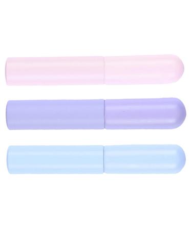 Beatifufu 3pcs Lip Brush Lip Balm Applicator Silicone Makeup Brush Lip Makeup Lip Stick Brush Lipstick Applicator Lip Applicator Lip Mask Applicator Lip Concealer Brush Lip Concealer Tool