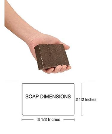Organic Coffee & Oatmeal Exfoliating Soap by Aspen Kay Naturals - 4.5 oz Bar for Men & Women | GMO-Free, Natural Ingredients - Buy Online on GoSupps.com