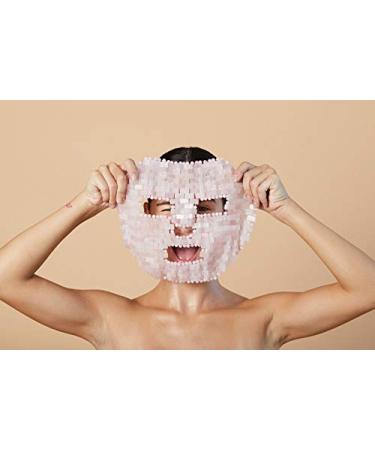 Buy Skin Gym Rose Quartz Face Mask - Soothing Stress Relief for Eye Bags Dark Circles & Puffiness | International Shipping - Buy Online on GoSupps.com