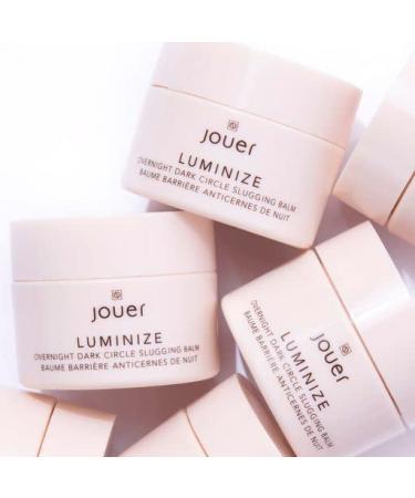 Jouer Luminizing Overnight Dark Circle Balm - Eye Cream for Dark Circles, Puffiness, and Fine Lines - Women's Eye Care Treatment with Caffeine, Vitamin K, and Vitamin C - Buy Online on GoSupps.com
