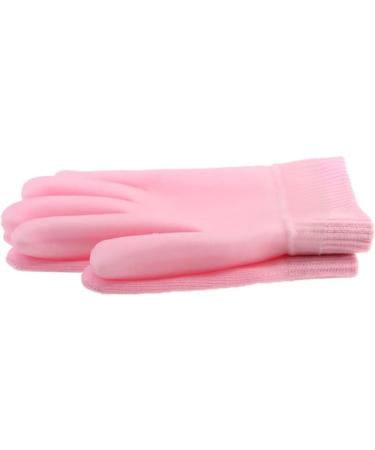 1Pair Moisturizing Spa Gloves Soft Cotton Gel Lining Gloves with Plant Essential Oil and Vitamin E Beauty Gloves for Dry Rough Hands Skin(Pink) Cotton Gloves for Eczema isturizer - Buy Online on GoSupps.com