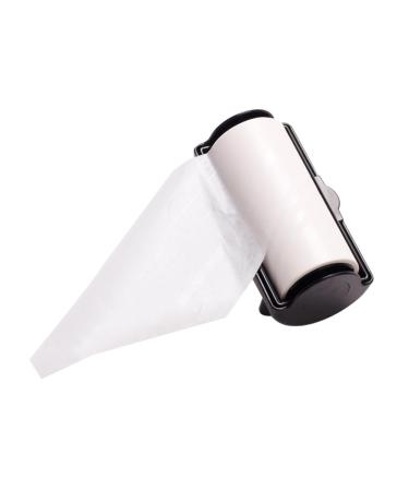 PACKOVE Outil de Nettoyage D'huile de Manucure en Rouleau Absorbant Taille Standard Noir pour Nail Art Professionnel Usage Quotidien