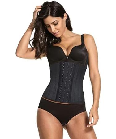 Buy Women s Waist Trainer Belt - Slimming Corset & Fitness Girdle - X-Small Black | Best Waist Cincher for Body Shaping - Buy Online on GoSupps.com