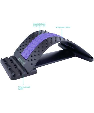 Back Extensor for Posture Correction & Spinal Pain Relief | Adjustable Acupressure Massage Support for Men & Women - Enhance Relaxation & Comfort - Buy Online on GoSupps.com