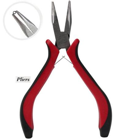 Hair Extensions Tools Plier Hair Extensions Tools Professional Tools with Hair Extension Pliers Kit Hair Extension Pliers Multifunction for A More Professional and Convenient Wig Connection - Buy Online on GoSupps.com