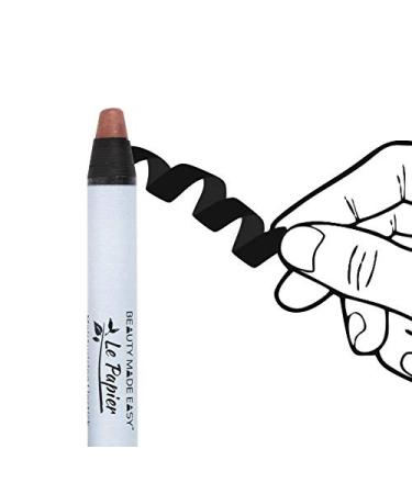 Beauty Made Easy: Vegan Moisturizing Lipstick - Glossy Nudes Dusty Rose | Plastic-Free Shea Butter Enriched - 6g - Buy Online on GoSupps.com