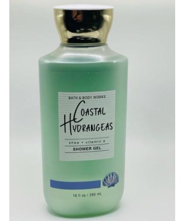 Coastal Hydrangea Shower Gel 10 Ounce Full Size Body Wash