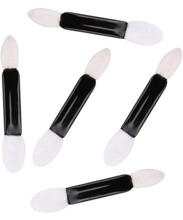 FOYTOKI 50pcs Women Eyeshadow Brush Beauty Sponge Double Sided Eyeshadow Brush Foam White Miss Oval Lipstick - Buy Online on GoSupps.com