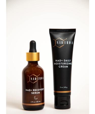 Naderma Recovery Set (NAD+ Daily Moisturizing Cream and NAD+ Recovery Serum)