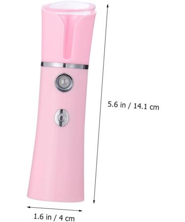 SKISUNO 1Pc spray USB face humidifier humidifier handy face sprayer pores face steamer spray cleaner face steamer sprayer sprayer face USB pink 14.1x2.6cm Pink - Buy Online on GoSupps.com