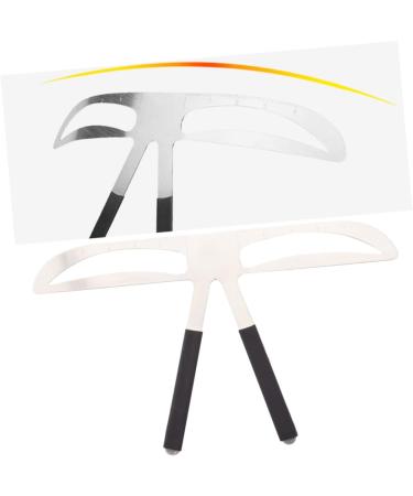 SOESFOUFU 2pcs Eyebrow Stencil Kit Women Eyebrow Ruler Eyebrow Assistant Reusable Eyebrow Grooming Stencil - Buy Online on GoSupps.com