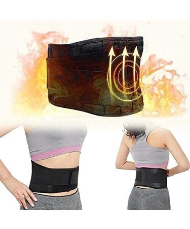 Delesy's Adjustable Waist Posture Correction Belt - Tourmaline Self-Heating Magnetic Field Therapy for Back Support & Lumbar Massage | SVART S - Buy Online on GoSupps.com