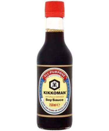 Soy Sauce Bundle with Original Kikkoman Soy Sauce 250ml and Teriyaki Marinade & Sauce 250ml (2 Pack) - Buy Online on GoSupps.com