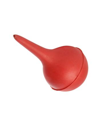 Exceart Spraying piece of earsburn hand bulb spray earwash squirrel rubber rubber suction spray ball for children adult 30ml red telephone cleaner