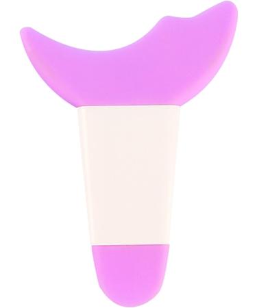 Eyelash Eyeline Guard 2 Curves Precise Application Prevent Multifunctional Easy to Use Silicone Material for Eyeshadow Guide (Purple) - Buy Online on GoSupps.com