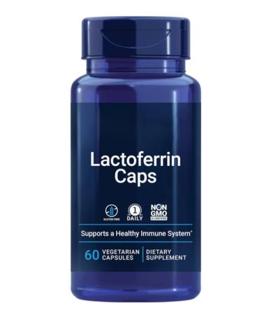 Lactoferrin 300 mg per capsule - GMO-free gluten-free - 60 vegetable capsules